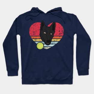 Vintage Funny I Love My Dutch Shepherd Hoodie